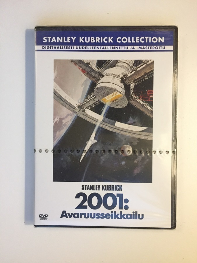 2001 - Avaruusseikkailu (DVD) Stanley Kubrick (1968) UUSI