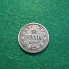 50 penniä 1871 - hopeaa - pikkukuva 1