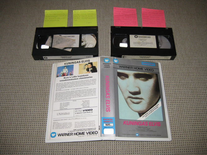 Kuningas Elvis-VHS (FIx, Warner Home Video, 1981)