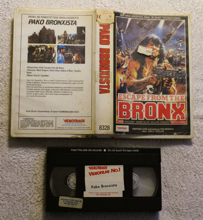 ESCAPE FROM THE BRONX - PAKO BRONXISTA VIDEOTAGE