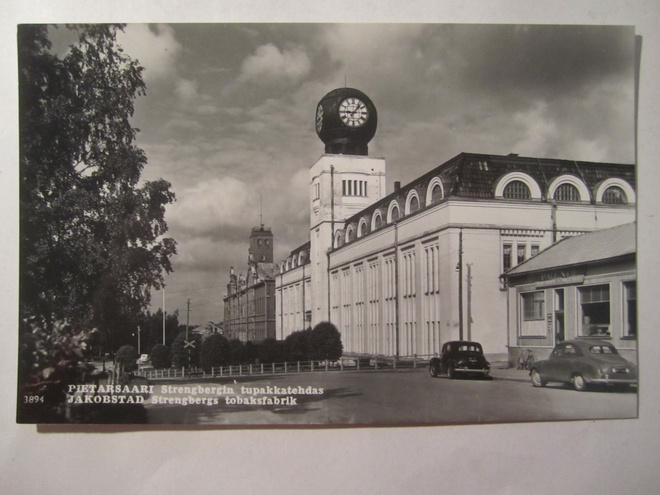 VANHA Postikortti Pietarsaari 1950-l Alkup.Mallikappale