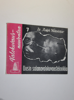 Ralph Weizsäcker : Uusin salamavalokuvaustekniikka