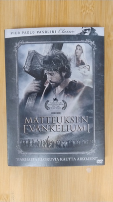 Matteuksen evankeliumi (1964) DVD Pier Paolo Pasolini