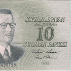 10 Markkaa 1963 Litt.A AÅ-sarjaa, vl.II, kl.6 - pikkukuva 1