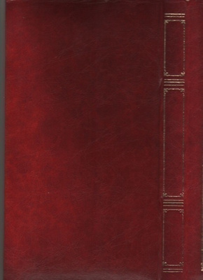 Postikorttikansio 30 x 16,5 x 2,5 cm,50 läpinäk.kääntöpussia