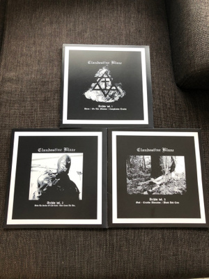 Clandestine Blaze ”Archive vol. 1 - 3” LP:t 2017