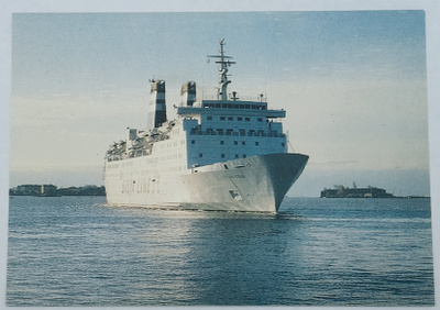 Postikortti M/S Silja Star Kulkematon