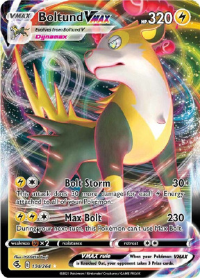 Boltund VMAX 104/264 - Fusion Strike - NM/M