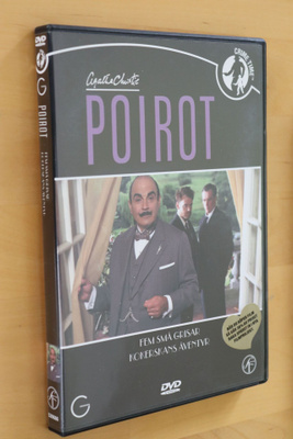 DVD Poirot Viisi pientä possua & Kokki kadoksissa