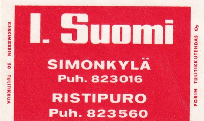 Simonkylä, Ristipuro I, Suomi 7/10