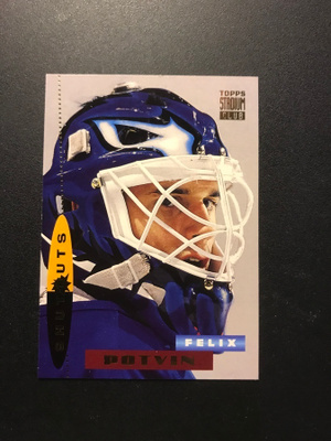 1995-96 Stadium Club Shutsout Felix Potvin #185