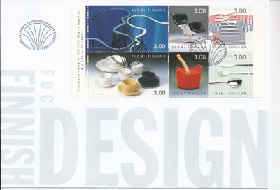 1998 FDC Suomalainen muotoilu