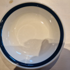 Arabia syvä lautanen, tummansininen raita - pikkukuva 4
