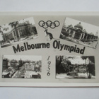 1956 Melbourne olympiakortti lentopostina Keravalle - pikkukuva 1