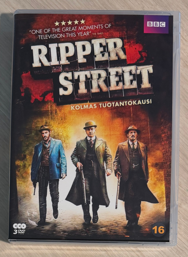 Ripper Street: Kausi 3 (3DVD) Matthew Macfadyen