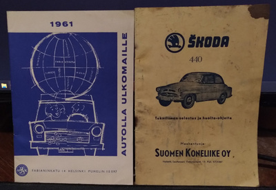 Skoda teknillinen selostus ja huolto-ohjeita