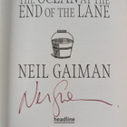 Neil Gaiman : The ocean at the end of the lane (signeerattu) - pikkukuva 3