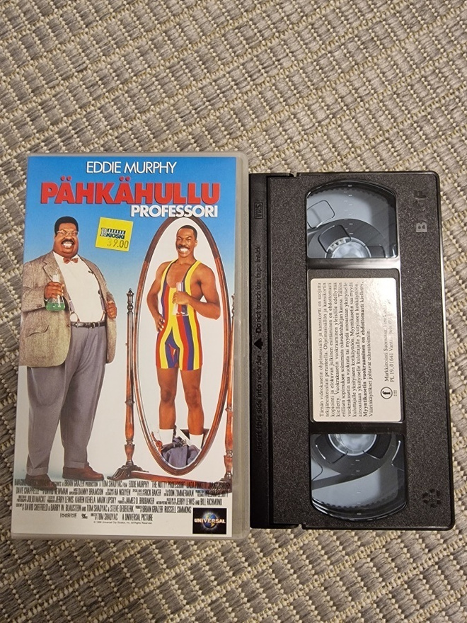 Pähkähullu Professori (Eddie Murphy) VHS