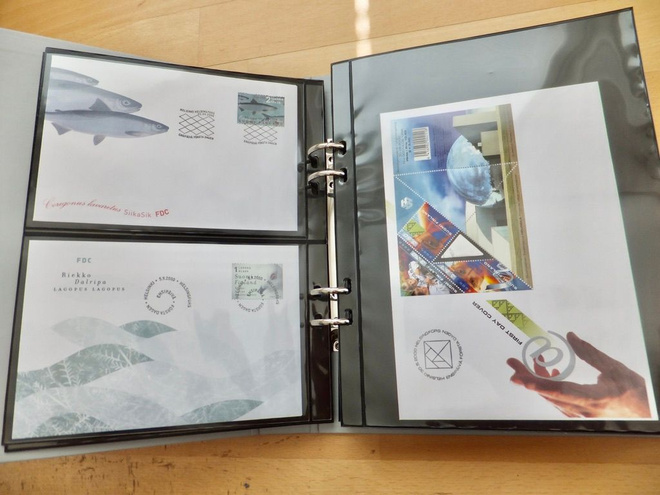 n 75 VANHAA FDC Ensipäiväkuorta 2001-2003 Hyvässä Albumissa