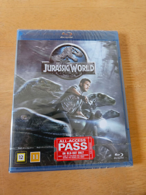 Jurassic World (Blu-ray, uusi)