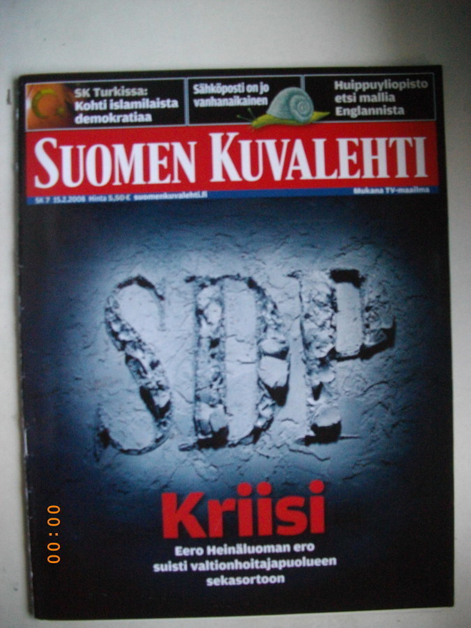Suomen Kuvalehti Nro 7/2008 (30.6)