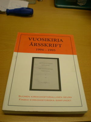 Suomen Kirkkohistoriallinen Seura Vuosikirja 1994-95
