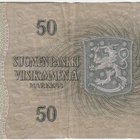 50 Markkaa 1963 Litt.B F-sarjaa, kl.4 - pikkukuva 2