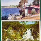SUOMI 2 MAISEMAKORTTIA 1955/1961 PAPERITAIDE/KARTO - pikkukuva 1