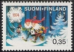 1974 Joulu II Pirkko Vahtero ** Lape 757
