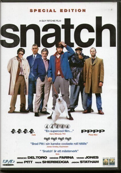 Snatch - Hävyttömät (Brad Pitt, Jason Statham)