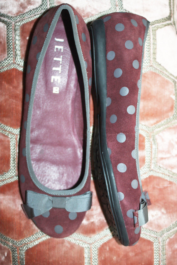 Avokas ballerina 41 UUSI erikoisuus Jette Polka Dots