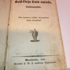 KÄSIKIRJA LAINOPISTA TALONPOJILLE ( 1849 ) SIS POSTIKULU - pikkukuva 3