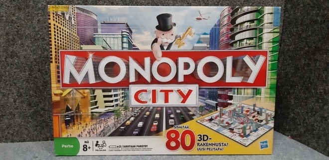 Monopoly City 2008 Peli  uudenveroinen