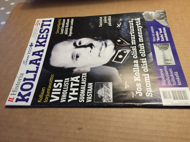 ILTALEHTI HISTORIA KOLLAA KESTI HYVÄ