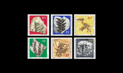DDR 1822-7 ** Paleontologia (1973)