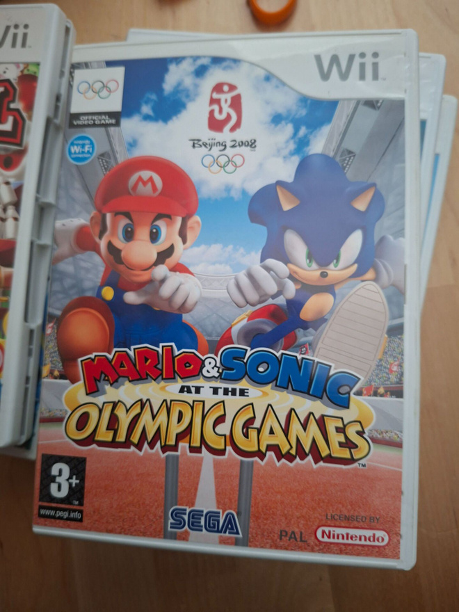 Wii Mario & Sonic at the Olympic Games CIB