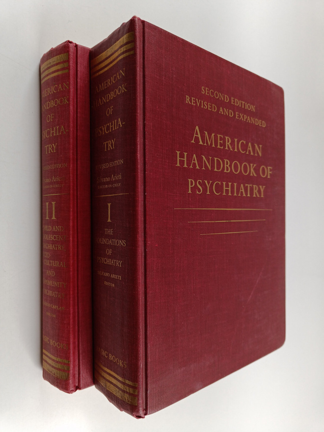 Silvano Arieti : American handbook of psychiatry volume 1-2