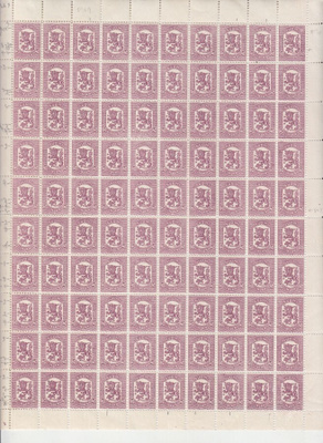 1918 Vaasalaiset 40p  myyntiarkki1