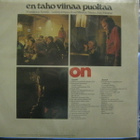 EN TAHO VIINAA PUOLTAA M-/M-  LP - pikkukuva 2