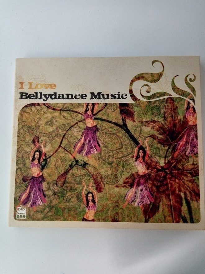 I LOVE BELLYDANCE MUSIC CD ( Sis.postikulut )