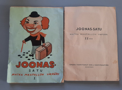 Joonas satu I-II kirjaset kuvineen, osuukaupan keräilysarja
