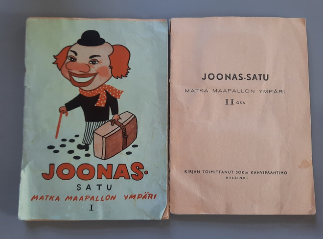Joonas satu I-II kirjaset kuvineen, osuukaupan keräilysarja