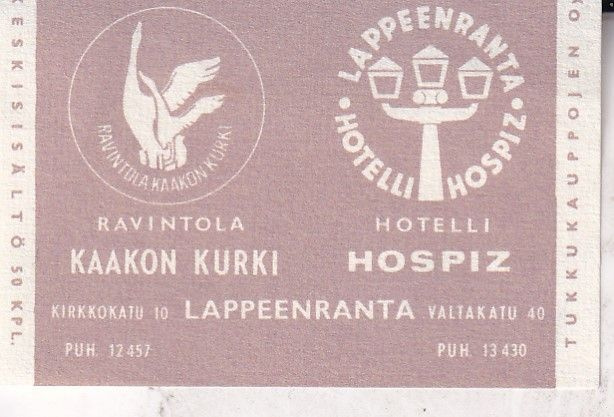 Lappeenranta, Hotelli Hospiz, s98