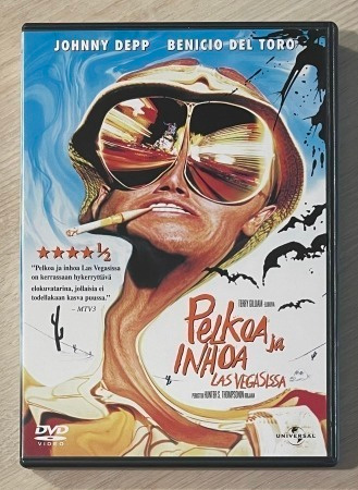 Pelkoa ja inhoa Las Vegasissa (1998) Johnny Depp (UUSI)