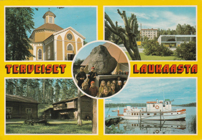 KIRKKOKORTTI - LAUKAAN KIRKKO - 2