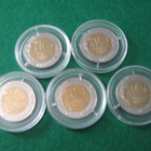 5 kpl 10 mk 1995 EU-juhlaraha - kapseleissa - pikkukuva 2