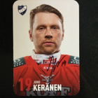 JUHO KERÄNEN - HIFK. KERÄILYKORTTI AITO NIMIKIRJOITUS ! - pikkukuva 1