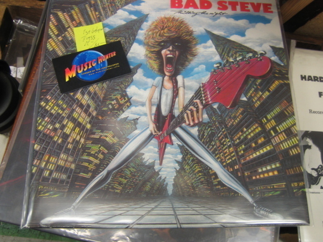 BAD STEVE - KILLING THE NIGHT - M-/M- BELGIA 1. PAINOS - LP