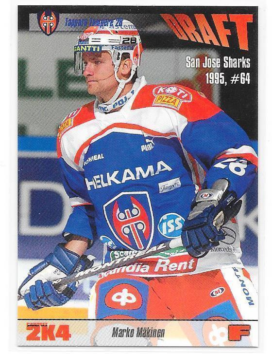 2003-04 CardSet #151 Marko Mäkinen Tappara