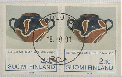 1991 2,10mk Finch pari loisto